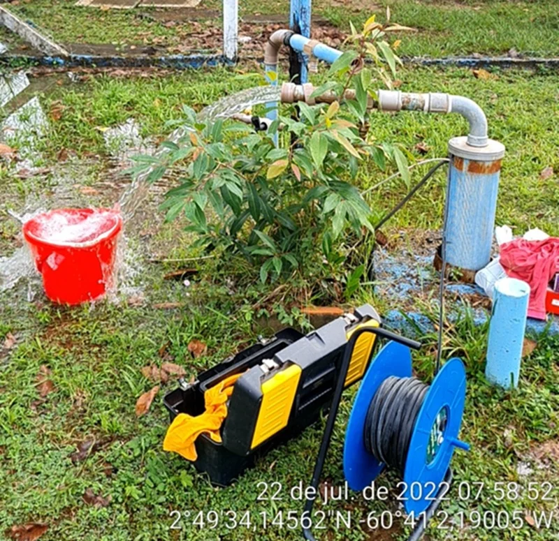 Poço artesiano residencial em Boa Vista RR