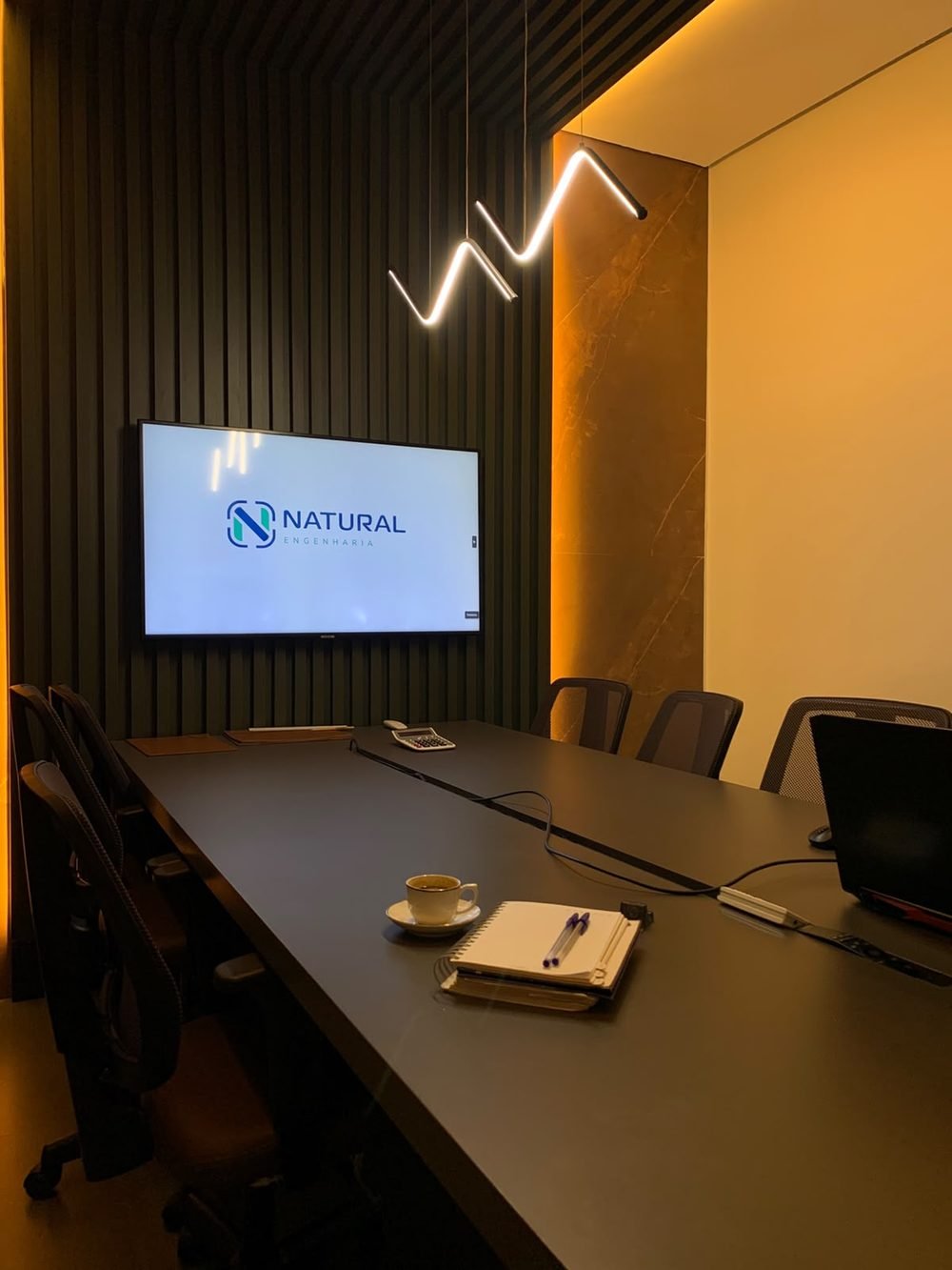 Sala de reunião do escritório