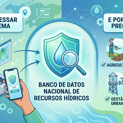 Banco de dados nacional de recursos hídricos: veja como acessar o sistema (e por que você precisa dele)