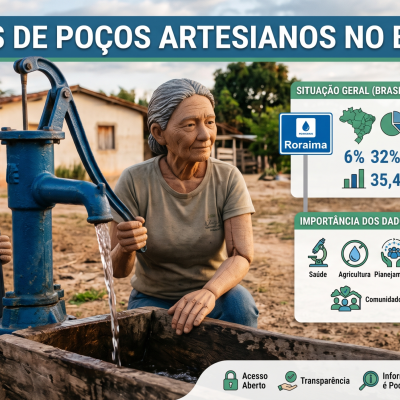 Dados de poços artesianos no Brasil e em Roraima: veja como acessar (e por que você precisa deles)