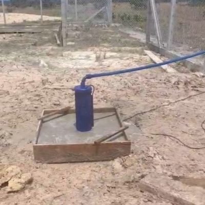 Poço artesiano pronto com bomba submersa em Amajari, Roraima